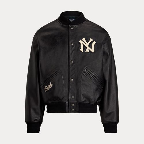 Veste Polo Ralph Lauren Lauren Yankees en cuir - Polo Ralph Lauren - Modalova