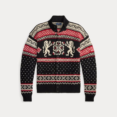 Cardigan Relaxed Fit coton et cachemire - Polo Ralph Lauren - Modalova