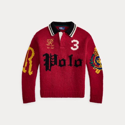 Pull col polo Relaxed Fit - Polo Ralph Lauren - Modalova