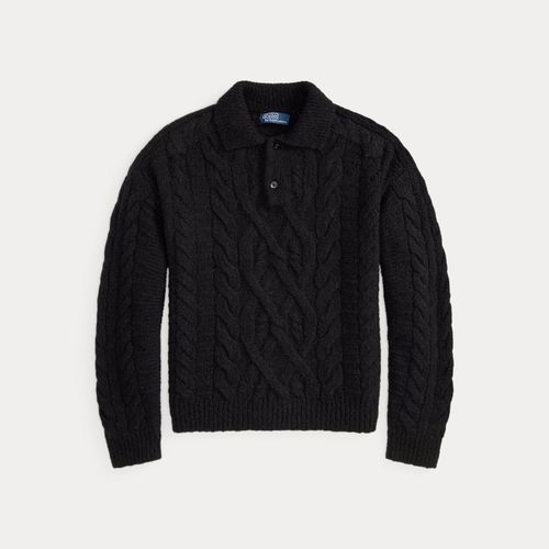 Pull en laine et alpaga tricot d'Aran - Polo Ralph Lauren - Modalova