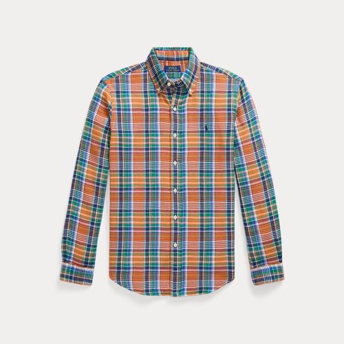Chemise écossaise Custom Fit double face - Polo Ralph Lauren - Modalova