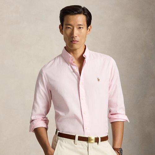 Chemise Oxford rayée stretch Custom Fit - Polo Ralph Lauren - Modalova