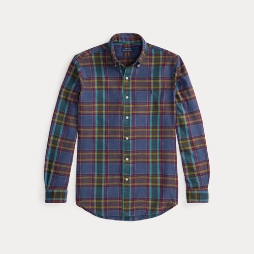 Chemise écossaise Custom Fit flanelle - Polo Ralph Lauren - Modalova