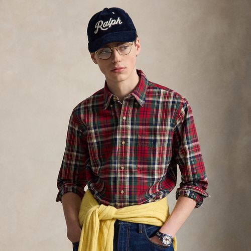 Chemise Oxford écossaise grattée - Polo Ralph Lauren - Modalova