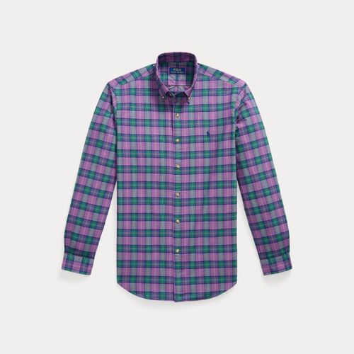 Chemise Oxford Custom Fit écossaise - Polo Ralph Lauren - Modalova