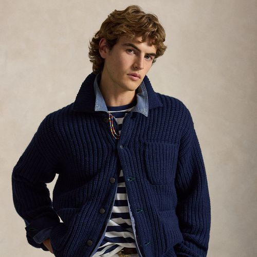 Cardigan Relaxed Fit en laine mélangée - Polo Ralph Lauren - Modalova