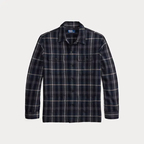 Surchemise Classic Fit en sergé écossais - Polo Ralph Lauren - Modalova