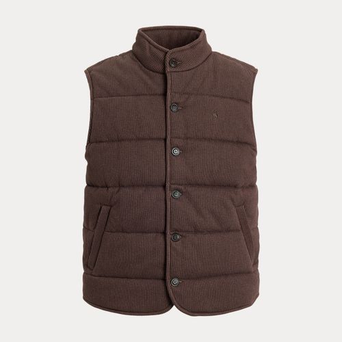 Gilet matelassé jacquard à maille double - Polo Ralph Lauren - Modalova