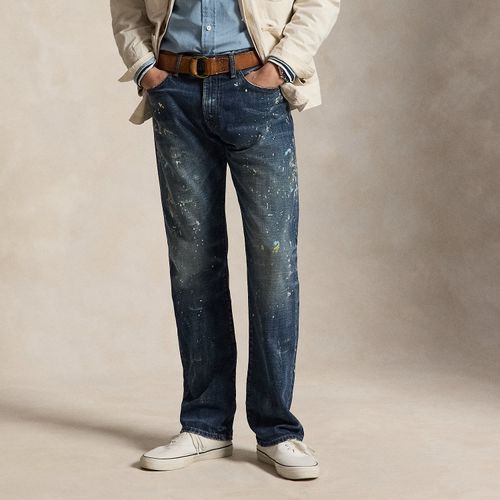 Jean droit vieilli Hampton - Polo Ralph Lauren - Modalova
