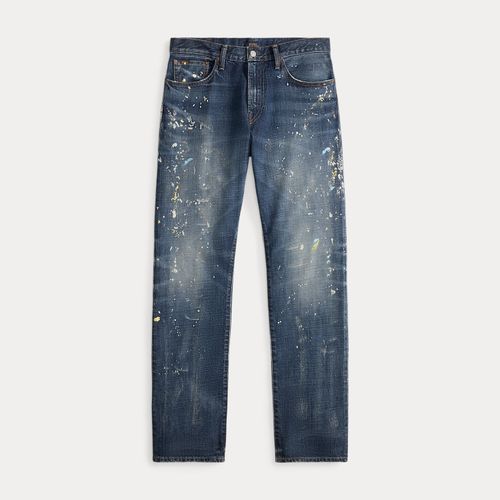 Jean droit vieilli Hampton - Polo Ralph Lauren - Modalova