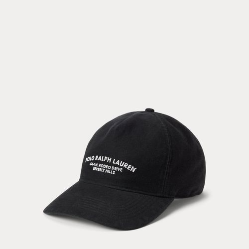 Casquette brodée en coton - Polo Ralph Lauren - Modalova