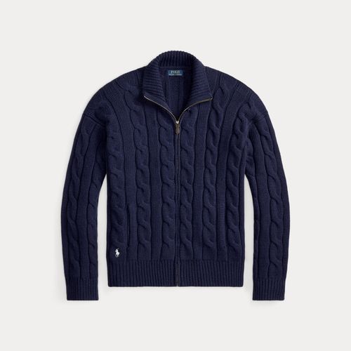 Pull torsadé Relaxed Fit laine et alpaga - Polo Ralph Lauren - Modalova