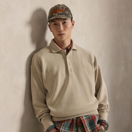 Pull polo Relaxed Fit en maille côtelée - Polo Ralph Lauren - Modalova