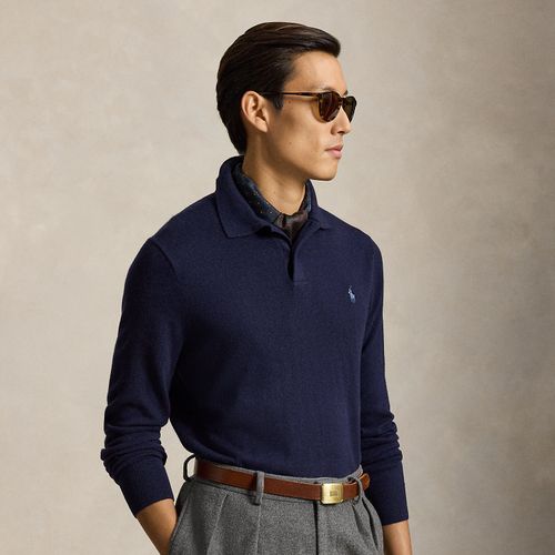 Pull col polo en laine - Polo Ralph Lauren - Modalova