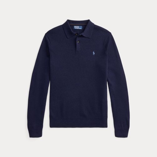Pull col polo en laine - Polo Ralph Lauren - Modalova
