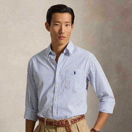 Chemise en popeline rayée Custom Fit - Polo Ralph Lauren - Modalova