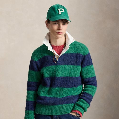 Pull de rugby rayé torsadé - Polo Ralph Lauren - Modalova