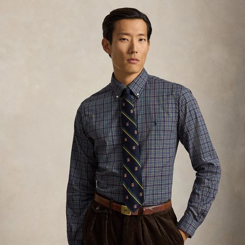 Chemise en sergé écossais coupe ajustée - Polo Ralph Lauren - Modalova