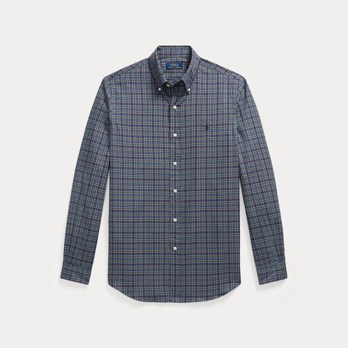 Chemise en sergé écossais coupe ajustée - Polo Ralph Lauren - Modalova