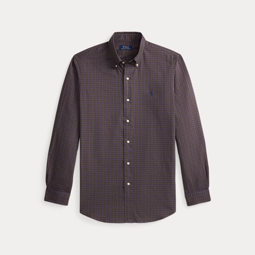 Chemise en sergé écossais coupe ajustée - Polo Ralph Lauren - Modalova