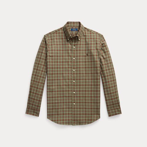 Chemise en sergé écossais coupe ajustée - Polo Ralph Lauren - Modalova