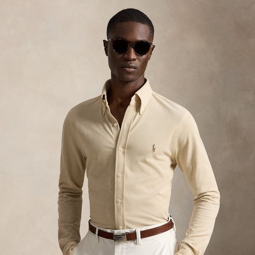 Chemise Oxford en jersey - Polo Ralph Lauren - Modalova