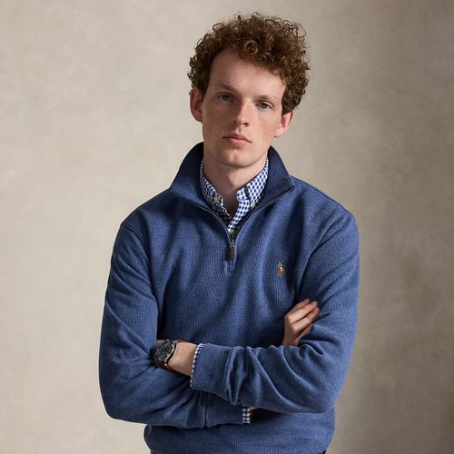 Pull demi-zippé côtelé Estate - Polo Ralph Lauren - Modalova