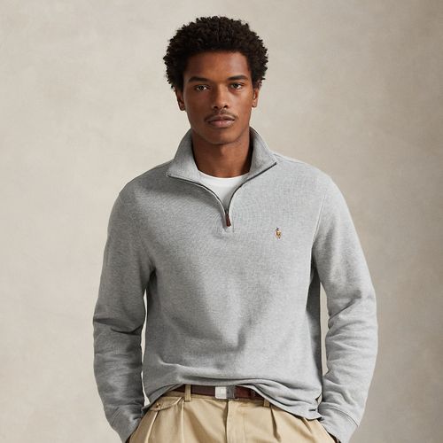 Pull demi-zippé côtelé Estate - Polo Ralph Lauren - Modalova