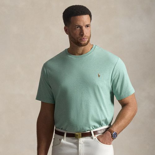 Grandes Tailles - T-shirt à col rond en coton doux - Big & Tall - Modalova