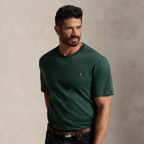 Grandes Tailles - T-shirt à col rond en coton doux - Big & Tall - Modalova