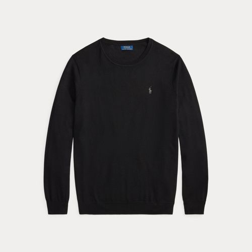Grandes Tailles - Pull à col rond en laine lavable - Big & Tall - Modalova