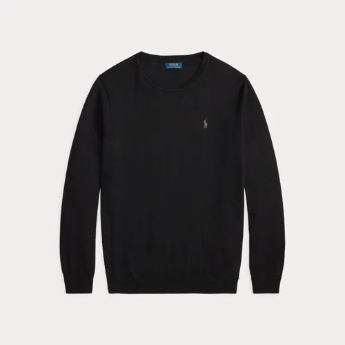 Grandes Tailles - Pull à col rond en laine lavable - Big & Tall - Modalova