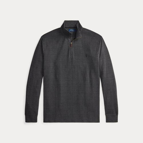 Grandes Tailles - Pull demi-zippé à côte Estate - Big & Tall - Modalova
