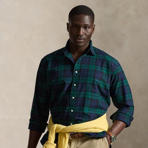 Grandes Tailles - Chemise Oxford écossaise - Big & Tall - Modalova