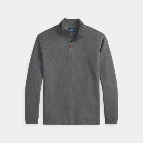 Grandes Tailles - Pull demi-zippé côtelé Estate - Big & Tall - Modalova