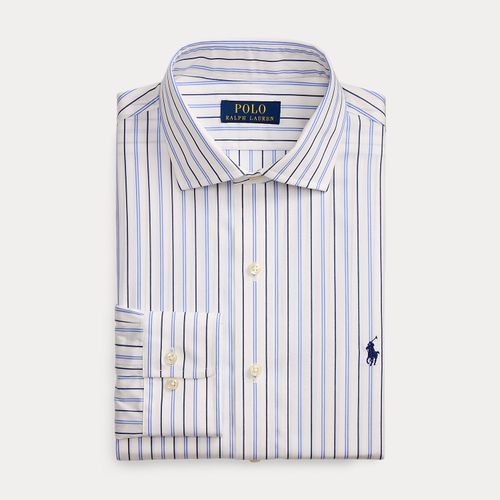 Chemise en popeline rayée coupe ajustée - Polo Ralph Lauren - Modalova