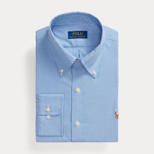 Chemise rayée Custom Fit en grain Oxford - Polo Ralph Lauren - Modalova