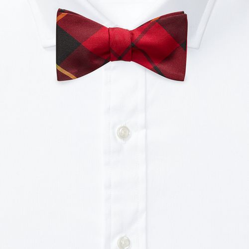Nœud papillon écossais en soie - Polo Ralph Lauren - Modalova
