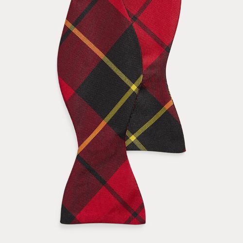Nœud papillon écossais en soie - Polo Ralph Lauren - Modalova