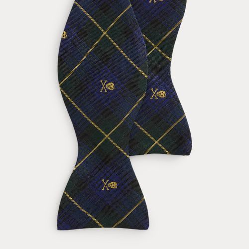 Nœud papillon écossais crâne et os soie - Polo Ralph Lauren - Modalova