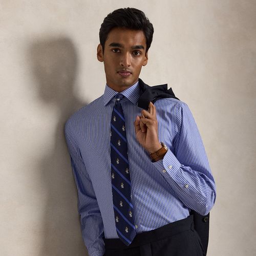 Chemise Regent rayée ajustée en popeline - Polo Ralph Lauren - Modalova