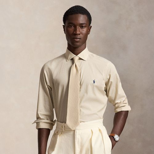 Chemise Regent rayée ajustée en popeline - Polo Ralph Lauren - Modalova