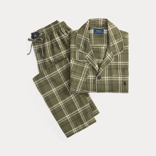 Pyjama écossais en flanelle - Polo Ralph Lauren - Modalova