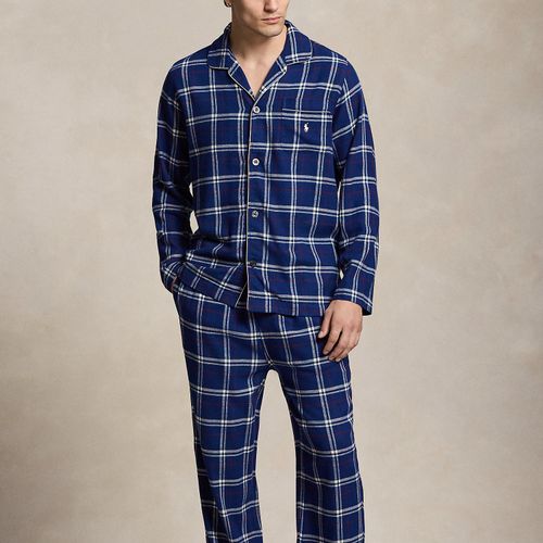 Pyjama écossais en flanelle - Polo Ralph Lauren - Modalova