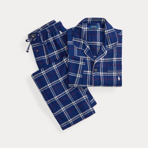 Pyjama écossais en flanelle - Polo Ralph Lauren - Modalova