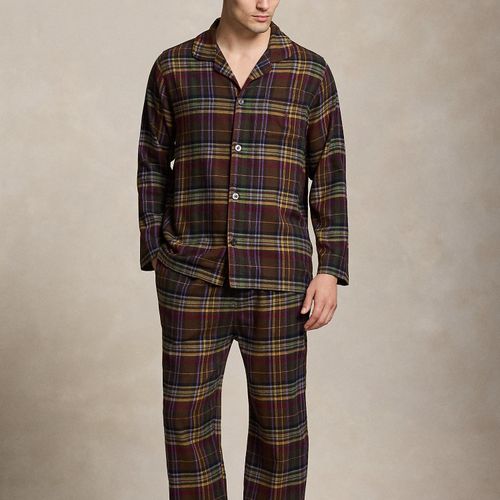 Pyjama écossais en flanelle - Polo Ralph Lauren - Modalova