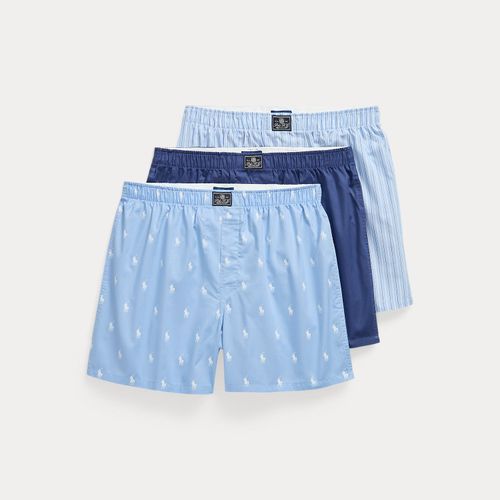 Lot de trois caleçons en coton - Polo Ralph Lauren - Modalova