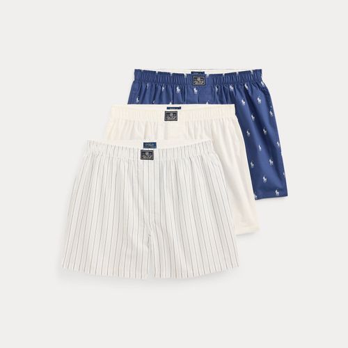 Lot de trois caleçons en coton - Polo Ralph Lauren - Modalova