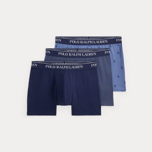 Lot de trois slips-boxers coton stretch - Polo Ralph Lauren - Modalova