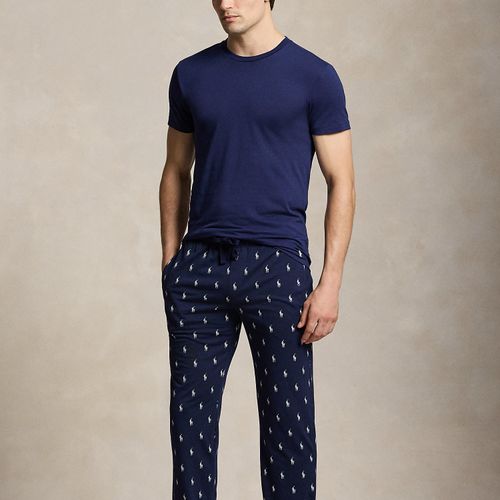 Pantalon pyjama poney distinctif jersey - Polo Ralph Lauren - Modalova